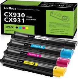 LeciRoba 85D00K0 85D00C0 85D00M0 85D00Y0 Toner 4-Pack Lexmark gallery image 1