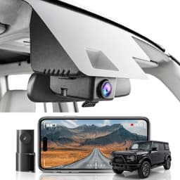 KBSYNT 4K Front 1080P Rear Dash Cam for Ford Bronco 2021-2024 128GB gallery image 1