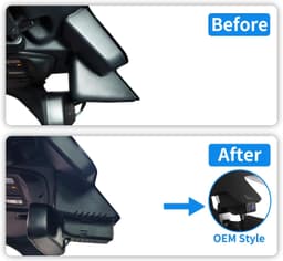 KBSYNT 4K Front 1080P Rear Dash Cam for Ford Bronco 2021-2024 128GB gallery image 2