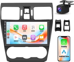 AWESAFE 9in Android 15 Radio Subaru Forester WRX Impreza 2013-2015 CarPlay 64GB gallery image 1