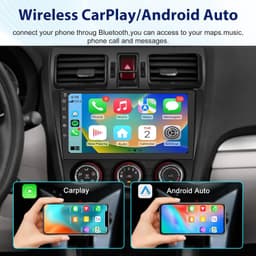 AWESAFE 9in Android 15 Radio Subaru Forester WRX Impreza 2013-2015 CarPlay 64GB gallery image 2