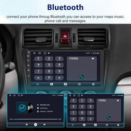 AWESAFE 9in Android 15 Radio Subaru Forester WRX Impreza 2013-2015 CarPlay 64GB gallery image 4