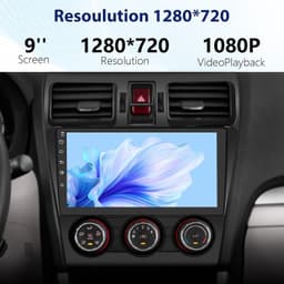AWESAFE 9in Android 15 Radio Subaru Forester WRX Impreza 2013-2015 CarPlay 64GB gallery image 6