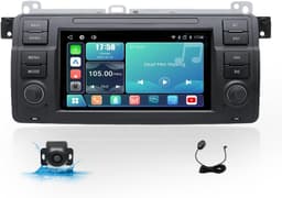 Uckazy 7in Linux Car Stereo BMW E46 1999-2005 Wireless CarPlay Android Auto gallery image 1