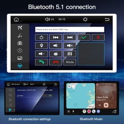 Uckazy 7in Linux Car Stereo BMW E46 1999-2005 Wireless CarPlay Android Auto gallery image 3