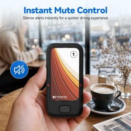 Retekess TD173S Restaurant Pager System 10 Buzzers Charging Base Guest Alert gallery image 2