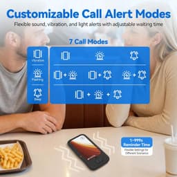 Retekess TD173S Restaurant Pager System 10 Buzzers Charging Base Guest Alert gallery image 4
