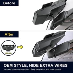 mangoal 4K 1080P Dash Cam for Hyundai Tucson Santa Cruz 2022-2026 128GB GPS gallery image 7