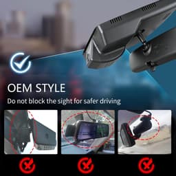 mangoal 4K 1080P Dash Cam for Hyundai Tucson Santa Cruz 2022-2026 128GB GPS gallery image 8