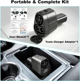Aurisyn 2-in-1 CCS1 J1772 to Tesla NACS Charging Adapter 500V 80A gallery image 8