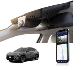 FUVYMYT Dash Cam Hyundai Kona 2024-2026 Front 4K Wi-Fi 64GB Hidden Camera gallery image 1