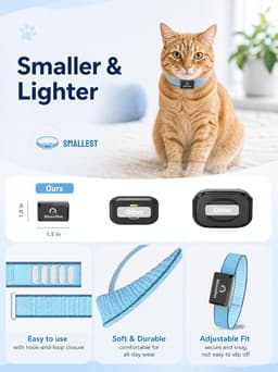 MIMOFPET Wireless Pet Barrier Cats Small Dogs 0.7-8.2ft Rechargeable gallery image 3
