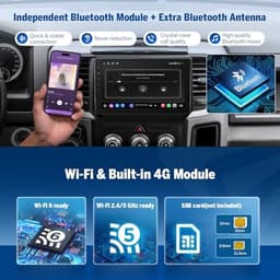EONON DGRMX6S2 9in QLED Car Stereo Dodge Ram 2013-2018 6GB 64GB gallery image 7