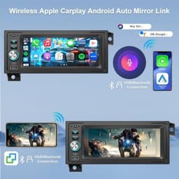 Connorddo 6.9in Car Stereo Dodge Ram Jeep Chrysler CarPlay Android Auto gallery image 3