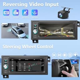 Connorddo 6.9in Car Stereo Dodge Ram Jeep Chrysler CarPlay Android Auto gallery image 7