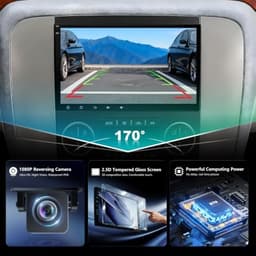 4uAuto 8in Android 13 Car Stereo Silverado Sierra 2007-2013 4GB 64GB gallery image 6