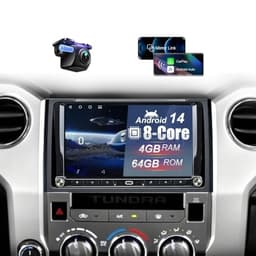 FIUFUL 10.1in Android 14 Car Stereo Toyota Tundra 2014-2021 4GB 64GB gallery image 1