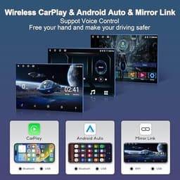 FIUFUL 10.1in Android 14 Car Stereo Toyota Tundra 2014-2021 4GB 64GB gallery image 3