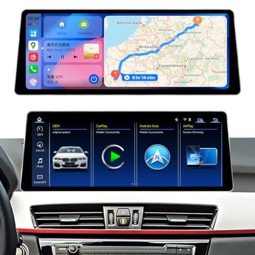Uckazy 12.8in QLED Car Stereo BMW X1 F48 X2 F39 NBT 2016-2017