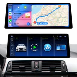 Uckazy 12.8in QLED CarPlay Screen BMW 3 4 Series F30-F36 2013-2016 gallery image 1