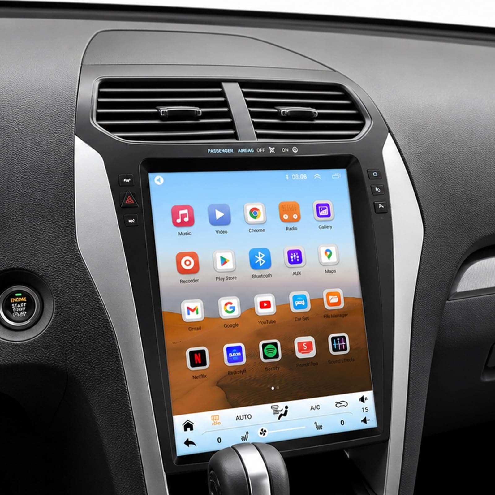 SSXIE 12.1in Android Car Stereo Ford Explorer 2011-2019 2GB 32GB