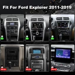 SSXIE 12.1in Android Car Stereo Ford Explorer 2011-2019 2GB 32GB gallery image 2