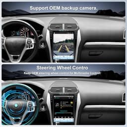 SSXIE 12.1in Android Car Stereo Ford Explorer 2011-2019 2GB 32GB gallery image 4