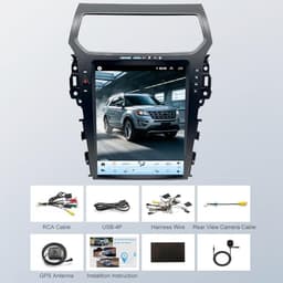SSXIE 12.1in Android Car Stereo Ford Explorer 2011-2019 2GB 32GB gallery image 6