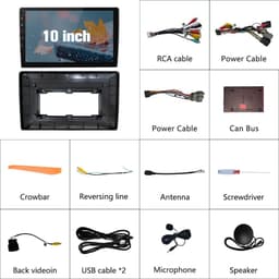 Video In-Dash Units w/GPS Car Radio Qualcomm 8 Core CPU Chevy Silverado GMC Sier gallery image 4