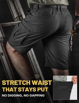 Shorts Black Mens Work Shorts Kit Set Bundle Ready Series System OEM Truck Audio gallery image 5