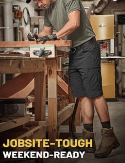 Shorts Black Mens Work Shorts Kit Set Bundle Ready Series System OEM Truck Audio gallery image 7