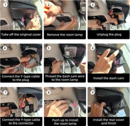 Other Car Video 2018 4K Dash Cam Honda Accord 2018 2022 Kit Set Bundle Ready OEM gallery image 3