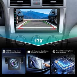 Android 13 Car Stereo Wireless CarPlay Android Auto Upgrade Toyota Camry GPS Kit gallery image 6