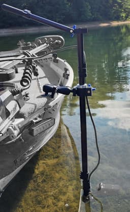 Fishfinders Forward Facing Sonar Transducer Pole Telescoping Made in USA 33 62 gallery image 5