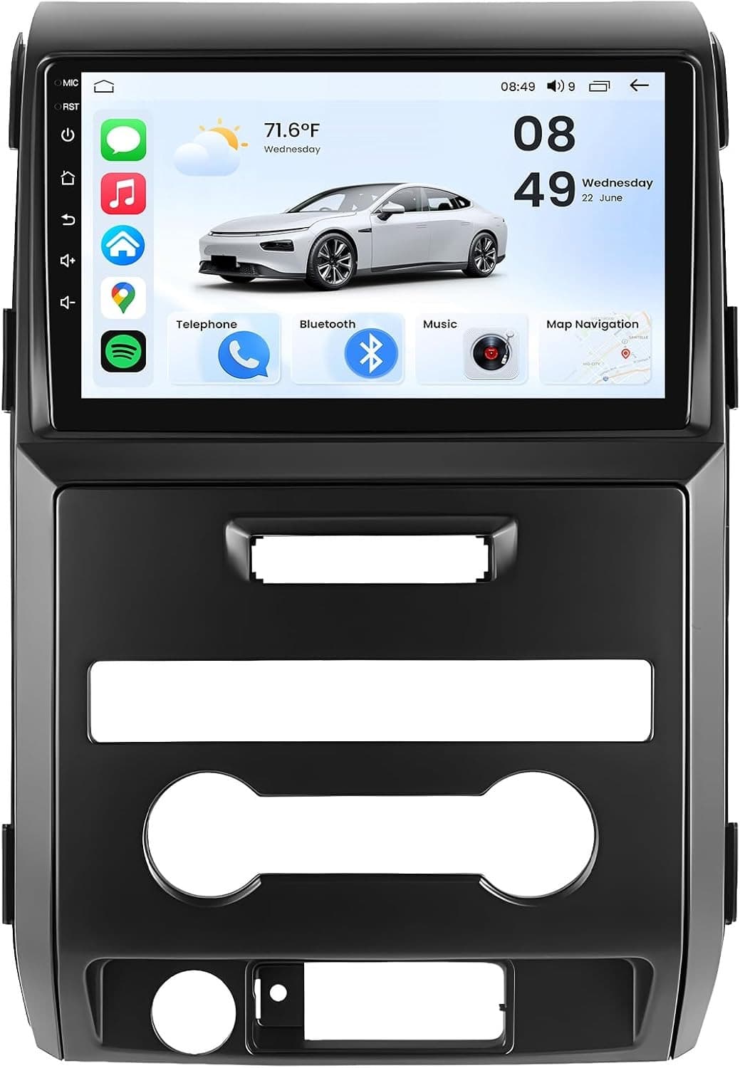 Video In-Dash Units w/GPS 2009 Car Radio Ford F150 2009 2014 9 inch 1280 800 Tou