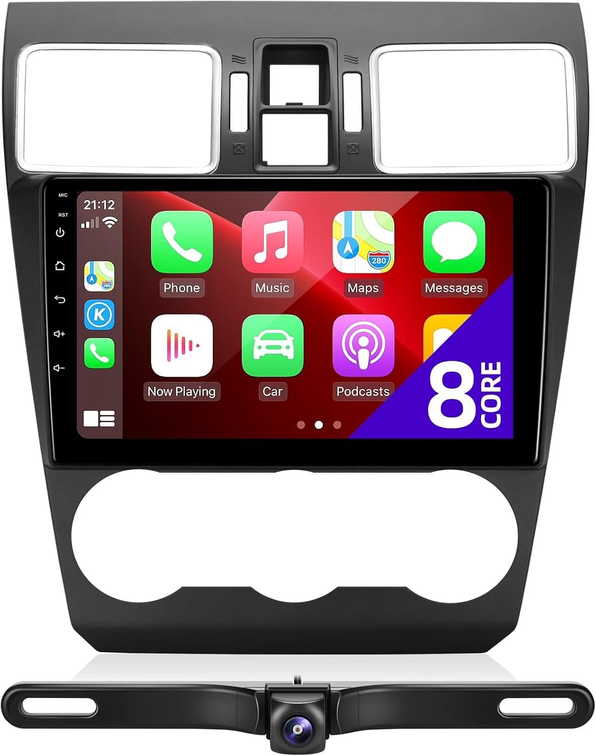 Android 13 Car Stereo Wireless CarPlay Android Auto Subaru Forester Impreza WRX
