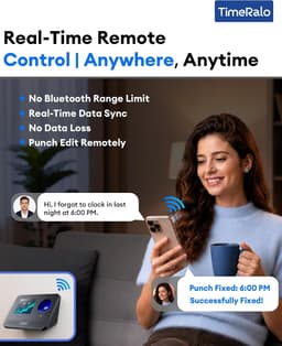 Time Clocks Cloud Time Clock Small Business Remote Access Auto Report | Fingerpr gallery image 6