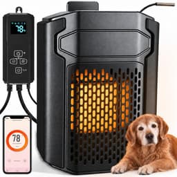 Dog Houses Outdoor Pet House Heater 500W WiFi APP Controlled Dog House Heater Th gallery image 1