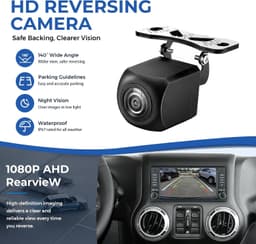 Video In-Dash Units w/GPS Car Radio 7in Jeep Wrangler JK Dodge Ram Wireless CarP gallery image 3