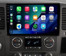 Video In-Dash Units w/GPS 2007 64GB Android 13 Car Radio Stereo Chevy Silverado gallery image 1
