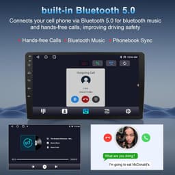 Android 13 Car Stereo Wireless CarPlay Android Auto Toyota Corolla 2009-2013 Plu gallery image 7