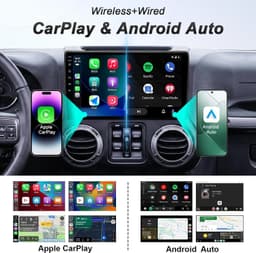 Video In-Dash Units w/GPS 2007 64GB Car Radio Stereo Upgrade 2018 Jeep Wrangler gallery image 4