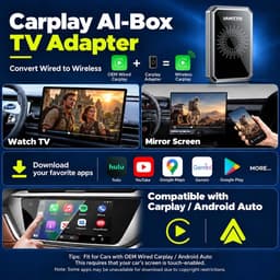 Video In-Dash Units w/GPS Magic Box CarPlay or Android Auto Adapter Google Play丨 gallery image 8
