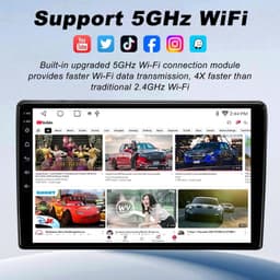 Video In-Dash Units w/GPS 2013 64GB Android 13 Car Radio Stereo 2018 Dodge Ram 1 gallery image 8
