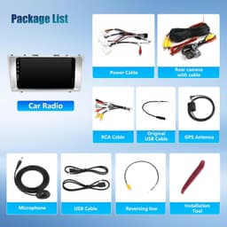 Android 13 Car Stereo Wireless CarPlay Android Auto Toyota Camry 2006-2011 Ready gallery image 4