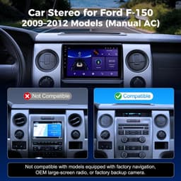 Video In-Dash Units w/GPS 2009 9in Car Radio Stereo Upgrade Ford F150 2009 2012 gallery image 7