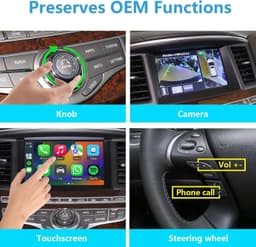 Video In-Dash Units w/GPS 2017 Wireless CarPlay & Android Auto Module Compatible gallery image 6