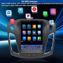 Video In-Dash Units w/GPS 2012 Car Radio Ford Focus 2012 2018 8 Core 6GB+64GB St gallery image 7