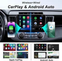 Video In-Dash Units w/GPS 2013 64GB Android 13 Car Radio Stereo 2018 Toyota RAV4 gallery image 4