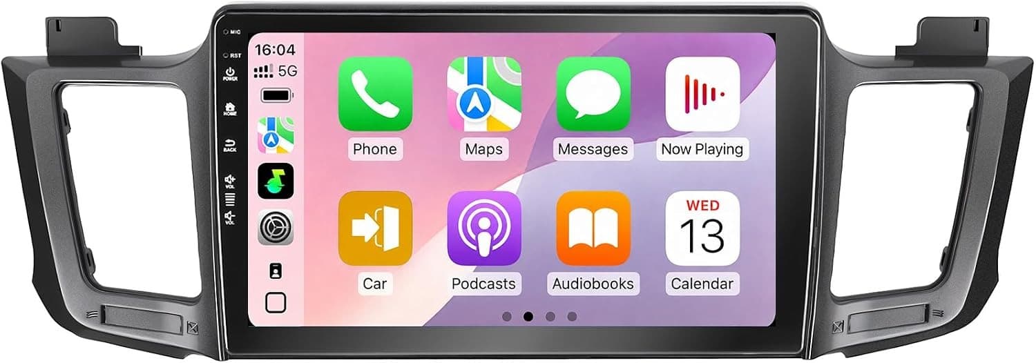Video In-Dash Units w/GPS 2013 10.2 2+ 64GB Car Radio Stereo Toyota RAV4 2013